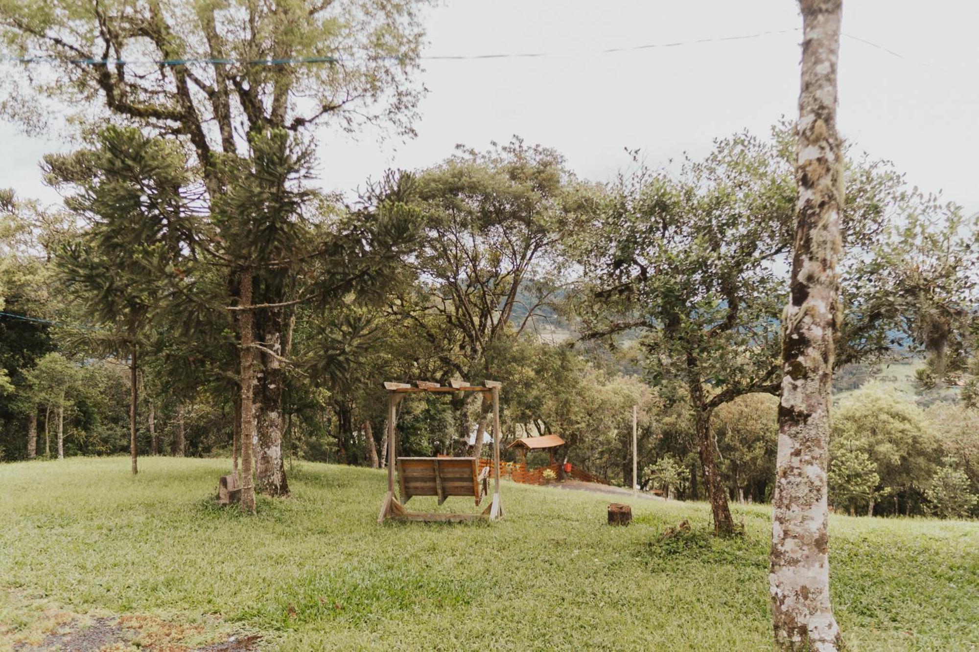 Pousada Recanto Do Lobo Chales Em Urubici Exteriör bild